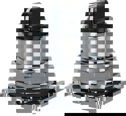 Selector Switch: 3 Positions, Maintained (MA), 0.5 Amp, Black Knob